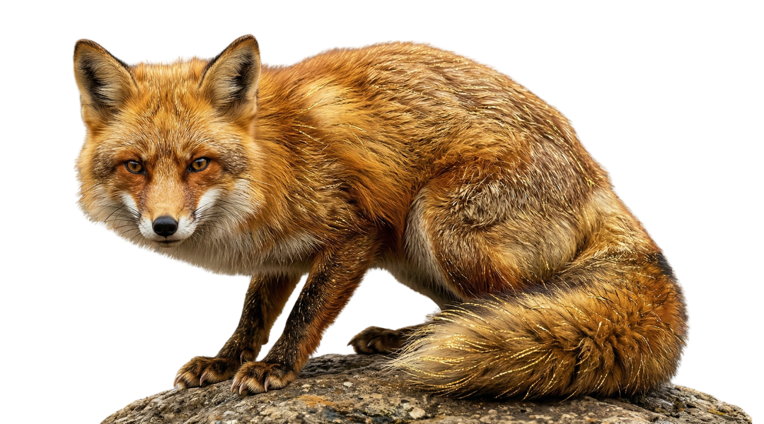 Mascote raposa Yollo Fox